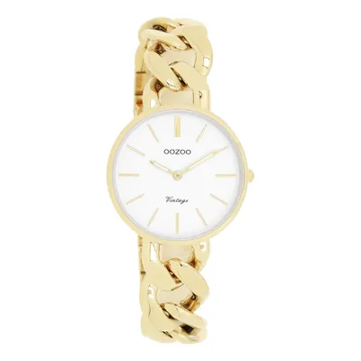 Immagine prodotto di Oozoo Orologio da polso in metallo dorato Serie Vintage Donna Orologio analogico al quarzo UOC20357