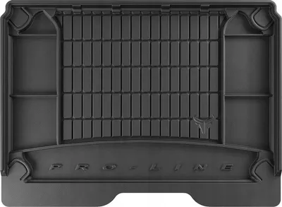 Image de Tapis de coffre en caoutchouc Citroen Berlingo 2 Multispace 2008-2018