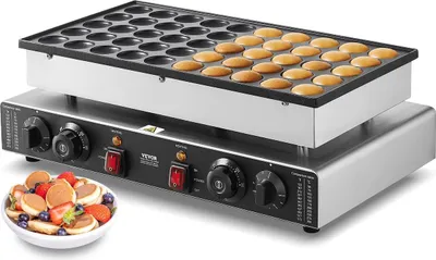 Zdjęcie produktu dla 50 sztuk 43 mm Mini holenderska maszyna do naleśników Komercyjna maszyna do dorayaki 1700 W