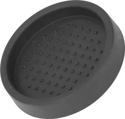 Zdjęcie produktu dla Mata do ubijania kawy, zapewniająca dobrą ochronę, kompaktowa, antypoślizgowa, okrągła mata do kawy mielonej przeznaczona do kawiarni i gospodarstw domowych, czarna