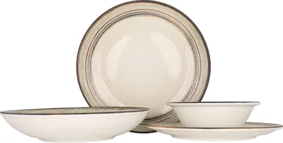 Produktbild von Bonna Geschirrset (Large) - Cortado - 24 teilig - 6 Personen - Porzellan