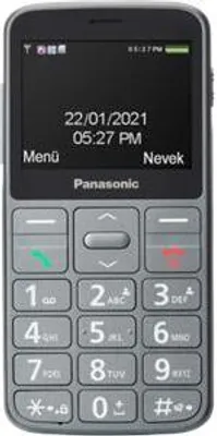 Produktbild von Panasonic | KX-TU160 | Benutzerfreundliches Mobiltelefon | Grau | 2,4 Zoll | TFT-LCD | 240 x 320 | MB | MB | Bluetooth | USB-Version USB-C | Eingebaute Kamera | Hauptkamera 0,3 MP | mAh