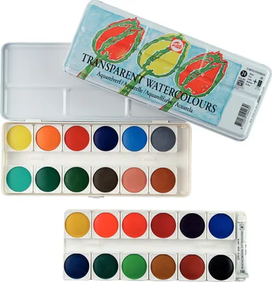 Produktbild von Talens - Wasserfarben, Schachtel mit 24 Servietten