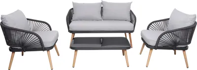 Produktbild von casa NOVA Lounge-Set AUSTIN BHT 138x75x60 cm bunt Gartenset