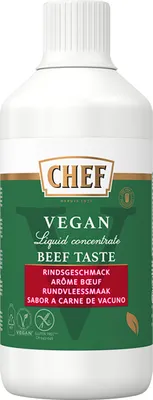 Zdjęcie produktu dla CHEF Vegan Beef Taste Koncentrat w płynie o smaku wołowiny 1000ml