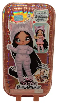 Produktbild von Na! Na! Na! Surprise Na! Na! Na! Fuzzy Surprise - Jaguar Girl, Babypuppe, Weiblich, 3 Jahr(e), Mädchen, Mehrfarbig