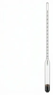 Produktbild von Mostwaage nach Oechsle aus Glas 30cm Aräometer 0–130° Oechsle mit 1er Teilung Weinwaage zur Bestimmung des Mostgewichts bei der Weinherstellung