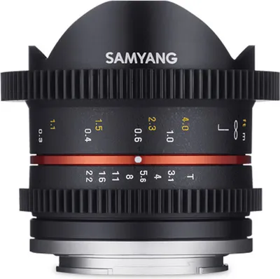 Produktbild von Samyang 8mm T3.1 Fisheye Objektiv Fuji X VDSLR Weitwinkel manuell APS-C