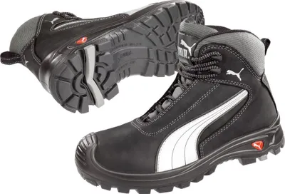 Obrázok produktu pre PUMA® 10003917209991 PUMA® Herren S3 Sicherheitsschuhe "CASCADES MID" SCUFF CAPS schwarz Größe 41