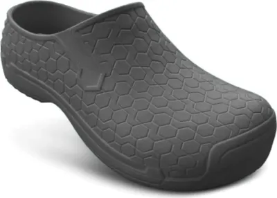 Produktbild von TAMS® Unisex Gartenclogs "Hex" aus leichtem EVA Grau 36
