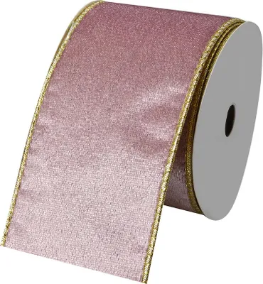 Immagine prodotto di Clayre & Eef Nastro decorativo 63 mm x 5 m Rosa Sintetico
