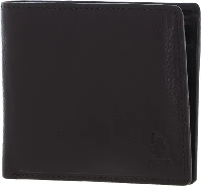 Produktbild von U.S. POLO ASSN. Leder Geldbörse Brazil Horiz Wallet Leather Brown dunkelbraun