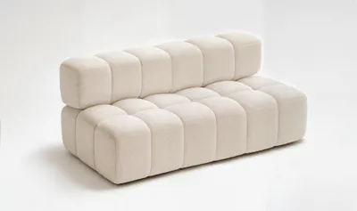 Produktbild von Zweisitziges Sofa Für Das Wohnzimmer Clixi 185 Cm Modul Für Ecksofa