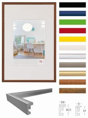 Productafbeelding van Walther New Lifestyle, 40 x 60 cm, goud, 400 mm, 600 mm, kunststof