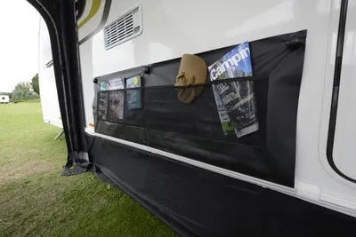 Produktbild von Dometic Doppelrad Radkastenabdeckung Grau