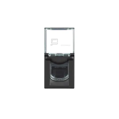 Obrázok produktu pre Zásuvka RJ45 STP CAT 6A 1 modulárna CLASSIA LEGRAND - čierna