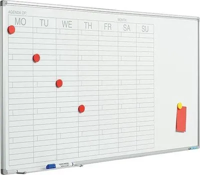 Obrázek produktu pro Týdenní plánovací tabule 60 x 120 cm, 5 týdnů