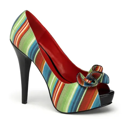 Produktbild von Pin Up Couture LOLITA-12 Platform Pumps Serape Print EU 35