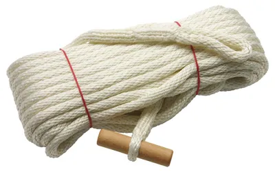 Produktbild von Feuerwehrleine Fangleine DIN 14920 F 30-H 30 m Holzknebel