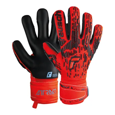 Produktbild von Reusch Torwarthandschuhe Attrakt Freegel Silver mit hervorragendem Grip 3333  brig red/futr blu/blck 8.5