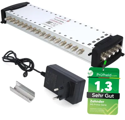 Produktbild von 5/32 Multischalter für 1 Satellit und 32 Teilnehmer, 4K-Digital-Satellitenverteiler