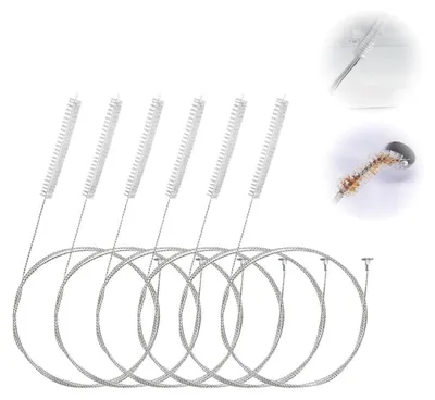 Produktbild von 6 Stück Kühlschrank Reinigungsbürste, 100cm flexible Rohrbürste, Abflussbürste für Aquarien, Schläuche, Strohhalme
