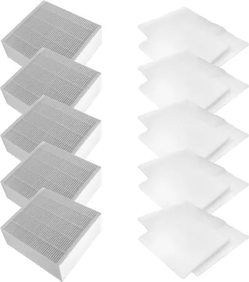 Produktbild von Trade-Shop 15in1 Filter-Set (5x Feinfilter, 10x Grobfilter) kompatibel mit Vallox ValloPlus 350 MV/SC/SE Lüfter ersetzt 1511 (Filterpaket Nr. 24)