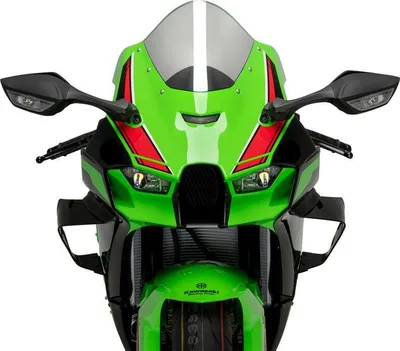 Zdjęcie produktu dla PUIG 21782N – spojler boczny, pasujący do KAWASAKI ZX-10RR, kolor: czarny