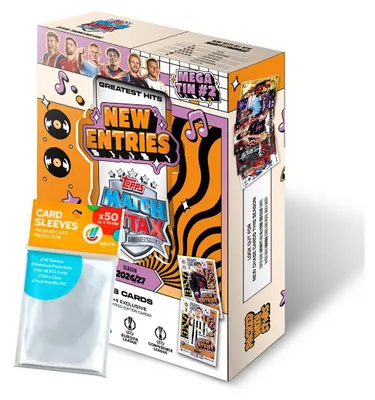Obrázek produktu pro Sada karet UCC Match Attax Champions League 2026/27 – 1 velká krabička (nové karty) #2 + exkluzivní obaly pro sbírání
