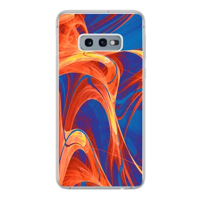 Produktbild von MuchoWow® Handyhülle Schutzhülle Hülle für Samsung Galaxy S10e Kunst - Wellen - Farbe - Psychedelisch Silikon Softcase Handy Hülle - Handy