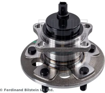 Produktbild von BLUE PRINT Radlagersatz Hinten Links Hinten Rechts für TOYOTA AURIS (NRE15, ZZE15, ADE15, ZRE15, NDE15) Schrägkugellager 74mm ADT38390