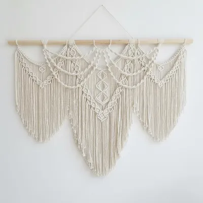 Imagen del producto de InAndOutdoorMatch - Alfombra de pared - Macramé - Estilo bohemio, Imagen generada por IA