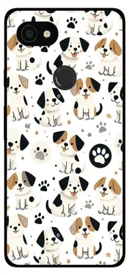 Obrázek produktu pro Pouzdro na mobilní telefon pro Google Pixel 3 s potiskem psa - TPU zadní kryt Pouzdro Dog Design