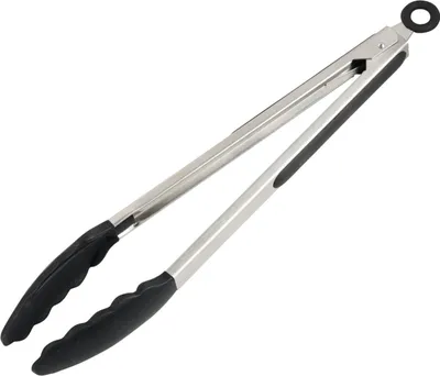 Produktbild von KESPER 90354 Küchen- & Grillzange 30 cm, Edelstahl und Kunststoff