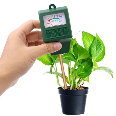 Produktbild von Einnadel-Bodenfeuchtigkeitsmesser Feuchtigkeitsmesser Tester Pflanzen Bodenfeuchte Hygrometer Gartens Messgerät