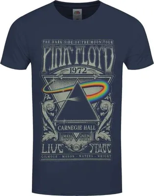 Immagine prodotto di Pink Floyd - Poster della Carnegie Hall - Maglietta X-Small - Blau
