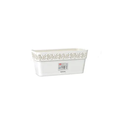 Image de STEFANPLAST S.P.A. Coffre GAIA blanc/travertin 30 cm