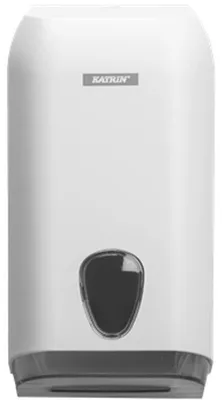 Produktbild von KATRIN Toilettenpapierspender für Einzelblatt 92582 weiß Kunststoff