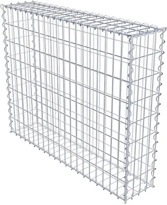 Obrázek produktu pro Gabion 100 cm x 80 cm x 20 cm (D x V x H), velikost ok 5 cm x 10 cm, spirála