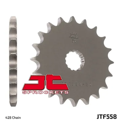 Produktbild von Jt Vorderes Ritzel 577 18 Für Yamaha Dt 125R '93-'06 (57718Jt) (Kette 428)