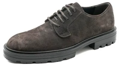 Image de Chaussures Hogan pour homme, modèle HXM6730FM80BYES808, type Derby, référence AI25, taille : 6