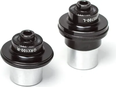 Image de Adaptateur rapide (QR) pour moyeu avant Spank Oozy/Spike, couleur noire