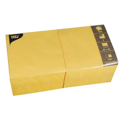 Obrázek produktu pro Papstar 82569, Žlutá, Hedvábný papír, Jednobarevný, 46 g/m², 400 mm, 400 mm