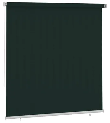 Produktbild von vidaXL Außenrollo 225 (B) x 230 (H) cm Dunkelgrün HDPE