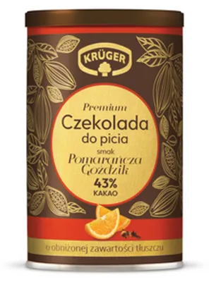 Obrázok produktu pre Aromatyczna czekolada pomarańczowo-goździkowa, 220 g
