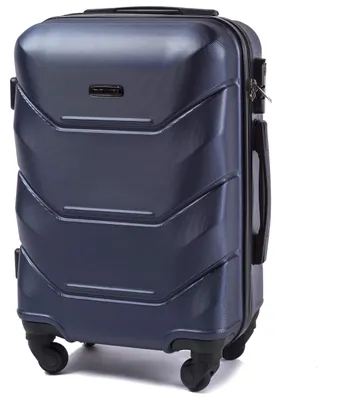 Walizka kabinowa Wings Peacock 20" BLUE – zdjęcie produktu