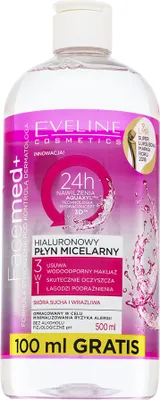 Produktbild von Eveline FaceMed+ Hyaluronic Micellar Water mizellares Abschminkwasser 400 ml