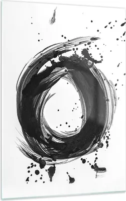 Produktbild von Bilder auf glas - Einteilig - Abstraktion Rad Aquarell - 50x70cm - Glasbilder - Wandbilder - Bilder - zum Aufhängen bereit - Wanddekoration aus Glas - Glas Bilder - Wandbild auf Glas - GPA50x70-4371