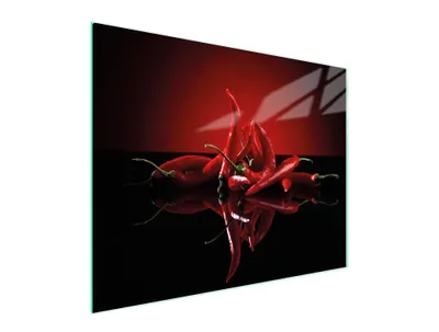 Image de Planche à découper en verre 52x40 Chili