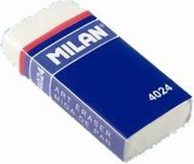 Produktbild von Milan Radiergummi Weiß (10 Stück)